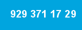 929 371 17 29 929 371 17 29
